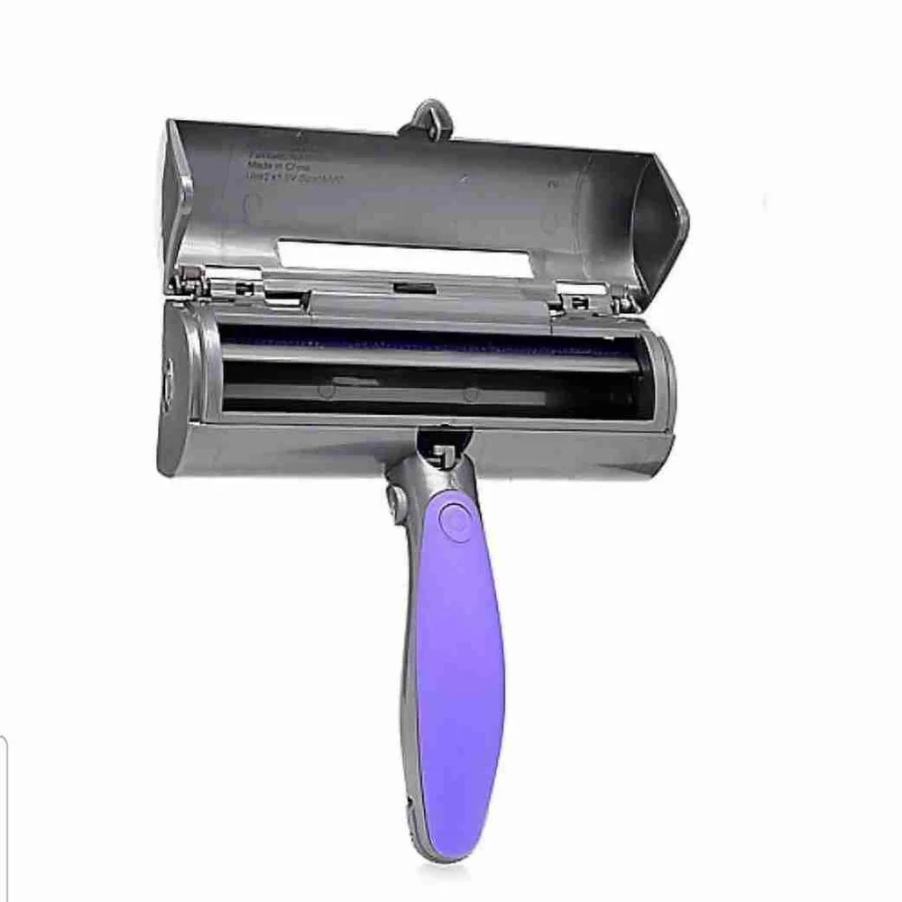 FUR DADDY Sonic Pet Hair Remover - Purple and Gray